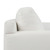 Worlds Away Lawson Style Sofa - Ivory Bullion Fringe - Performance White Linen