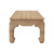 Worlds Away Ming Style Coffee Table - Woven Rattan