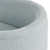 Worlds Away Three Leg Fully Upholstered Barrel Chair - Performance Light Blue Chenille