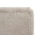 Worlds Away Three Leg Fully Upholstered Barrel Chair - Taupe Textured Chenille (Closeout)