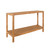 Worlds Away Two Tier Console - Natural Rattan