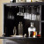 Four Hands Caprice Bar Cabinet - Black W/ Black Wash Mango