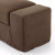 Four Hands Wide Arm Slipcover Accent Bench - Brussels Coffee