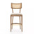 Four Hands Britt Bar Stool - Toasted Nettlewood W/ Savile Flax