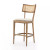 Four Hands Britt Bar Stool - Toasted Nettlewood W/ Savile Flax (Closeout)