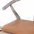 Four Hands Muestra Counter Stool - Weathered Grey - Whiskey Saddle