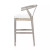 Four Hands Muestra Counter Stool - Weathered Grey - Cream Shorn Sheepskin