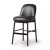 Four Hands Sora Armless Bar Stool - Sonoma Black