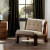 Four Hands Camilo Chair - Nubuck Sand