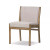 Four Hands Hito Dining Chair - Gibson Taupe - Heirloom Greywash