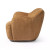 Four Hands Julius Swivel Chair - Nubuck Cognac