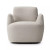 Four Hands Reed Swivel Chair - Crete Pebble