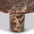 Four Hands Zion Coffee Table - Big Table - Merlot Marble