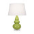 Small Triple Gourd Table Lamp - Apple