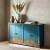 Four Hands It Takes An Hour Sideboard - Distressed Blue - 63"