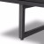 Four Hands Carmel Media Console - Black Wash W/ Black Cane