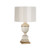 Mary McDonald Annika Accent Table Lamp - Natural Brass - Ivory Lacquer