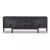 Four Hands Reza Media Console - Worn Black Parawood