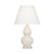 Small Double Gourd Table Lamp - Bone