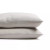 Four Hands Sable Pillowcase, Set Of 2 - Sabel Light Grey - Queen