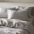 Four Hands Sable Duvet Cover - Sable Light Grey - Queen