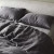 Four Hands Sable Duvet Cover - Sable Dark Grey - Queen