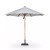 Four Hands Baska Outdoor Round Umbrella - Arashi Salt