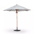 Four Hands Baska Outdoor Round Umbrella - Arashi Salt