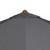 Four Hands Baska Outdoor Round Umbrella - Arashi Graphite