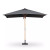 Four Hands Baska Outdoor Rectangular Umbrella - Arashi Graphite