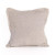 Four Hands Baja Outdoor Pillow - Dove Taupe Faux Linen - Cover Only