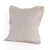 Four Hands Baja Outdoor Pillow - Dove Taupe Faux Linen - Cover Only