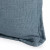 Four Hands Baja Outdoor Pillow - Lake Blue Faux Linen - Cover Only