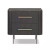 Four Hands Fletcher Nightstand - Distressed Black