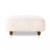 Four Hands Aniston Rectangle Ottoman - Andes Natural