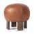 Four Hands Alma Ottoman - Brickhouse Cognac