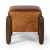 Four Hands Oaklynn Ottoman - Raleigh Chestnut - 21"