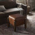 Four Hands Oaklynn Ottoman - Raleigh Chestnut - 21"