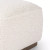 Four Hands Sinclair Square Ottoman - 21" - Knoll Natural