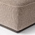 Four Hands Sinclair Square Ottoman - 21" - Barrow Taupe