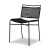 Four Hands Wharton Outdoor Dining Chair - Black Rope