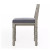 Four Hands Waller Outdoor Dining Chair - Faye Navy - Weathered Grey (Closeout)