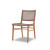 Four Hands Delmar Outdoor Dining Chair - Natural Teak - Khaki Rope