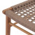 Four Hands Delmar Outdoor Dining Chair - Natural Teak - Khaki Rope