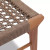 Four Hands Delmar Outdoor Dining Chair - Natural Teak - Khaki Rope