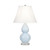 Small Double Gourd Table Lamp - Baby Blue