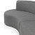 Four Hands Opal Outdoor 2 - Piece Sectional - Left Arm Facing - Hayes Smoke