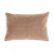 Four Hands Angela Pillow - Tan Suede - 16"X24" - Cover + Insert