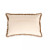 Four Hands Handwoven Eyelash Pillow - Khaki Cotton - 16"X24" - Cover + Insert