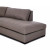 Four Hands Albany 3 - Piece Sectional - Right Facing Bumper Chaise - Vesuvio Cafe